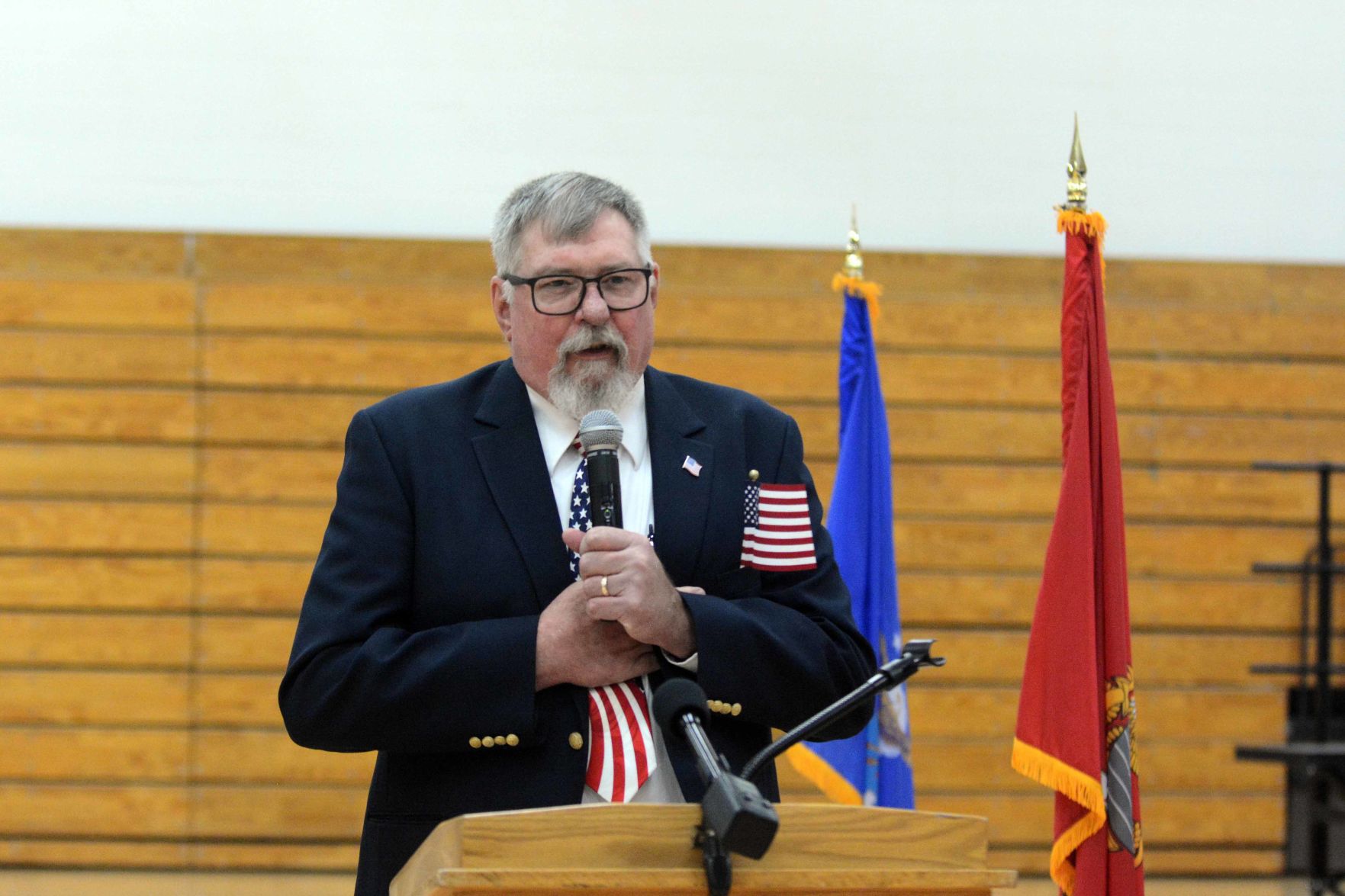 Portage High School Veterans Day ceremony 2019